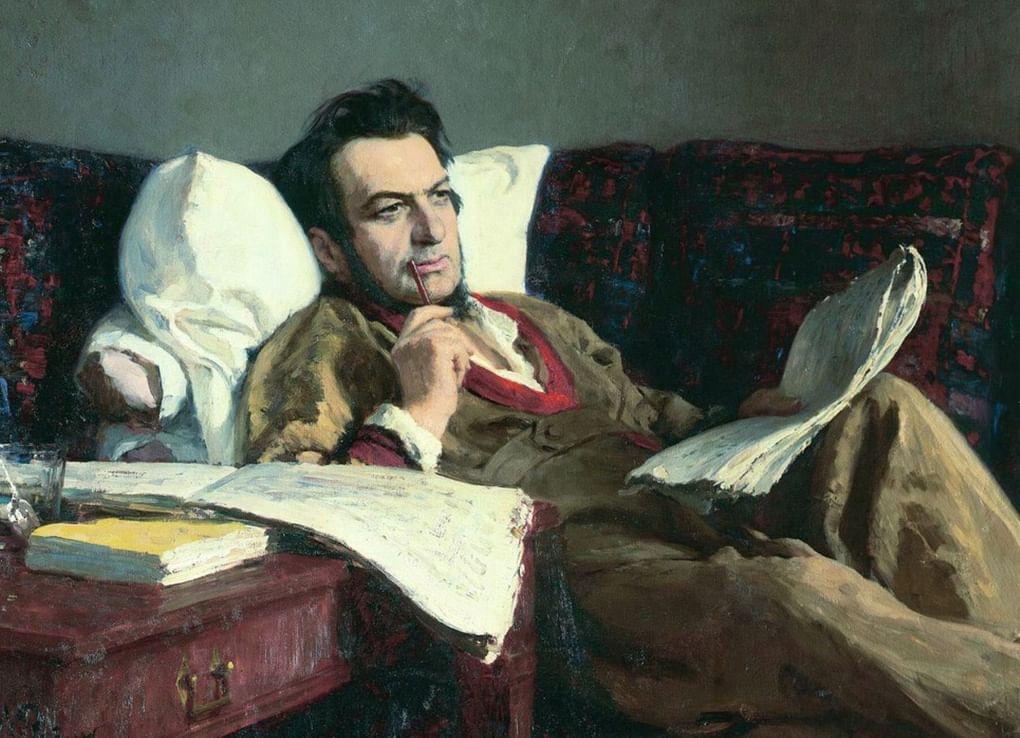 Илья Репин. Портрет Михаила Глинки. 1887. Государственная Третьяковская галерея, Москва
