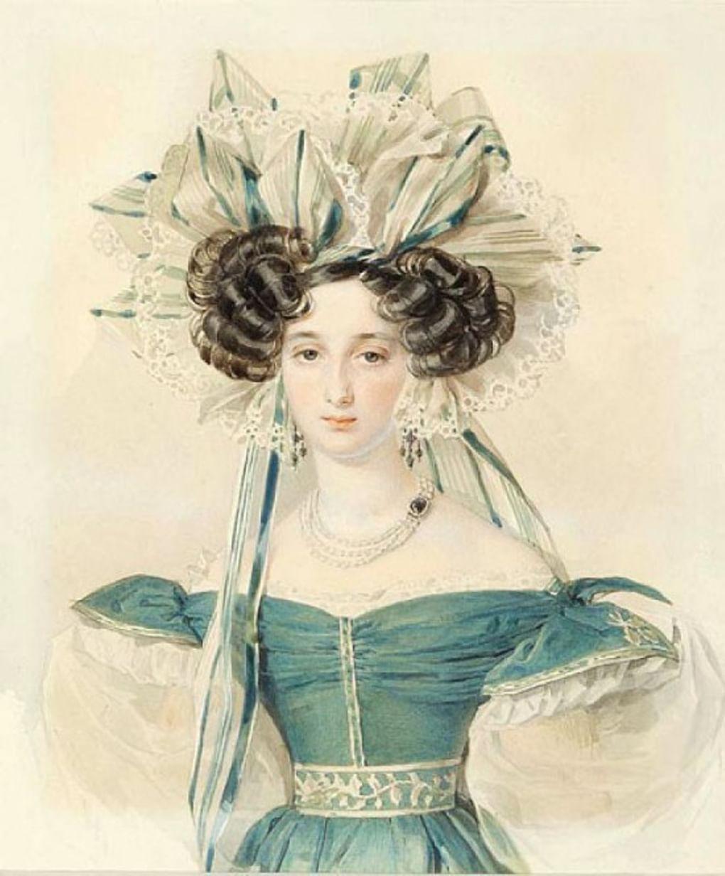 Елизавета Воронцова. Рисунок Петра Соколова. Ок. 1823. Музей В.А. Тропинина и московских художников его времени
