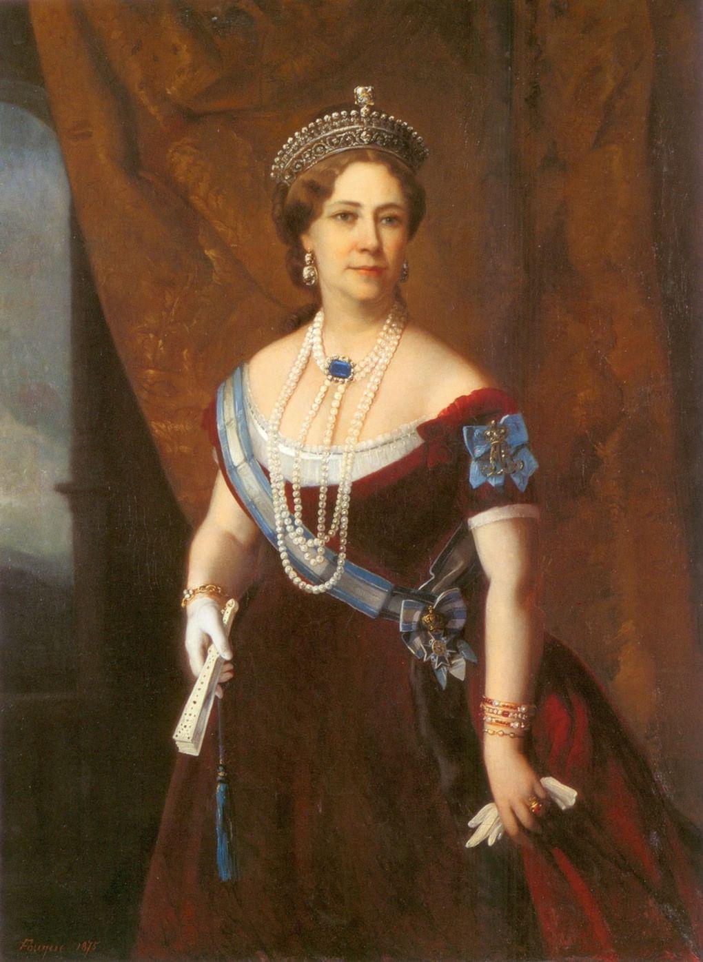Неизвестный автор. Портрет Т.А. Юсуповой. 1875