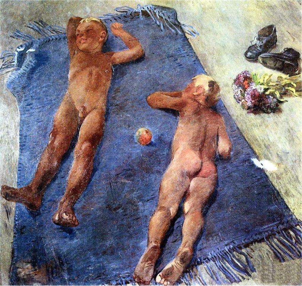 Александр Дейнека. Полдень (Сон). 1932
