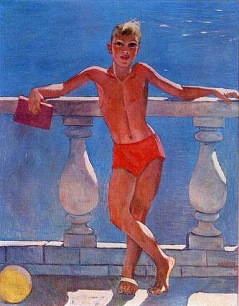 Александр Дейнека. На юге. 1966