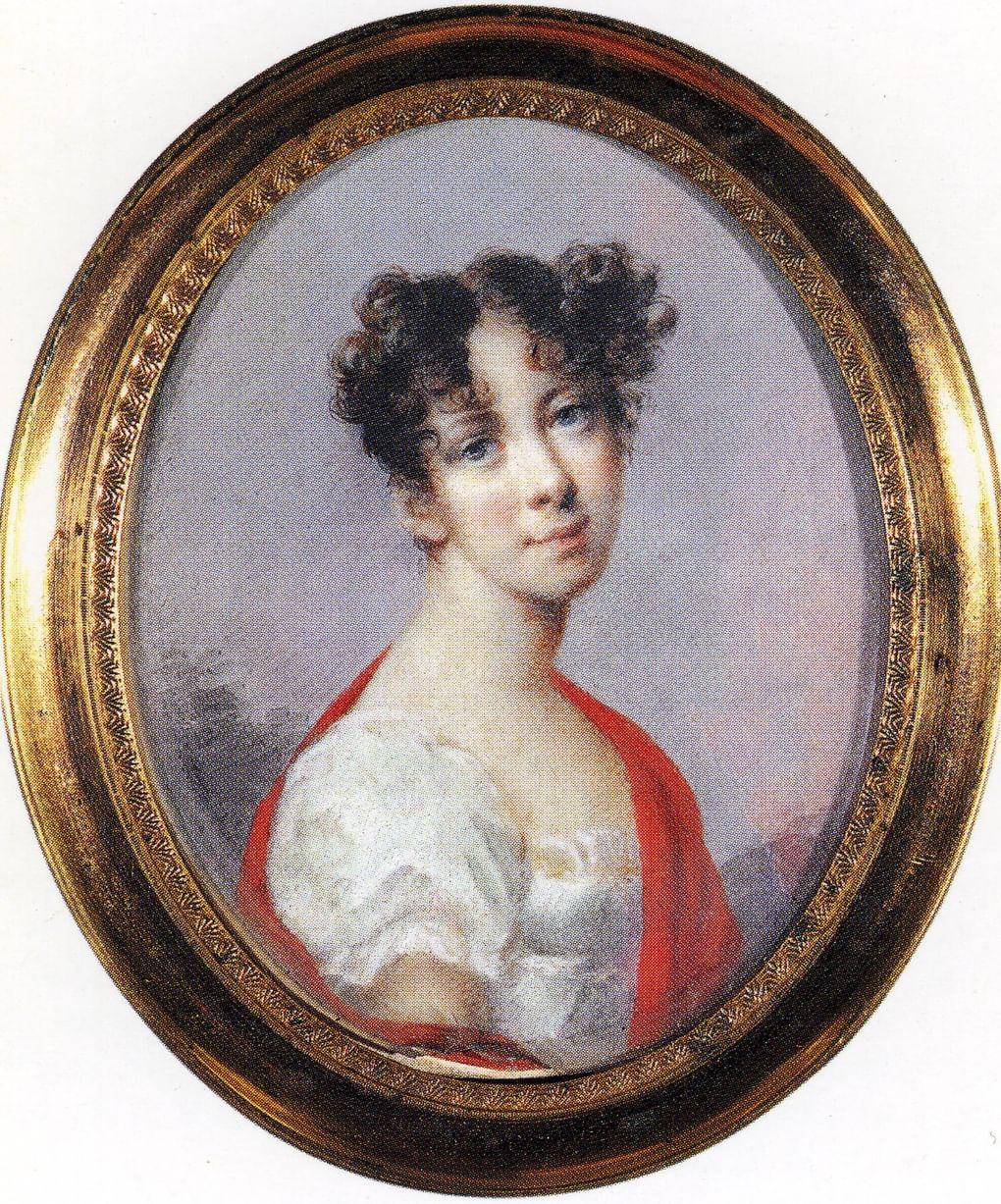 Александр Молинари. Портрет Веры Вяземской. Конец 1800-х. Всероссийский музей А.С. Пушкина