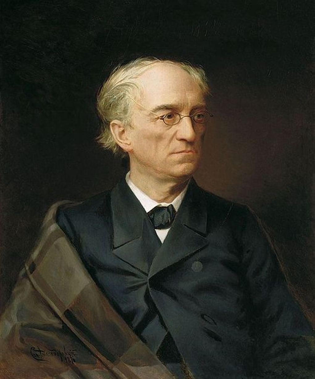 Степан Александровский. Портрет Федора Тютчева. 1876. ГТГ