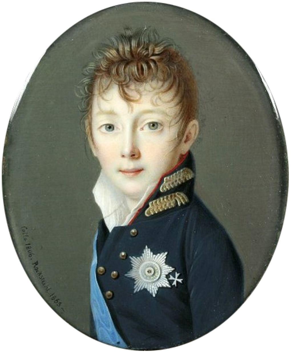A.Rockstuhl. Николай I в детстве. 1806