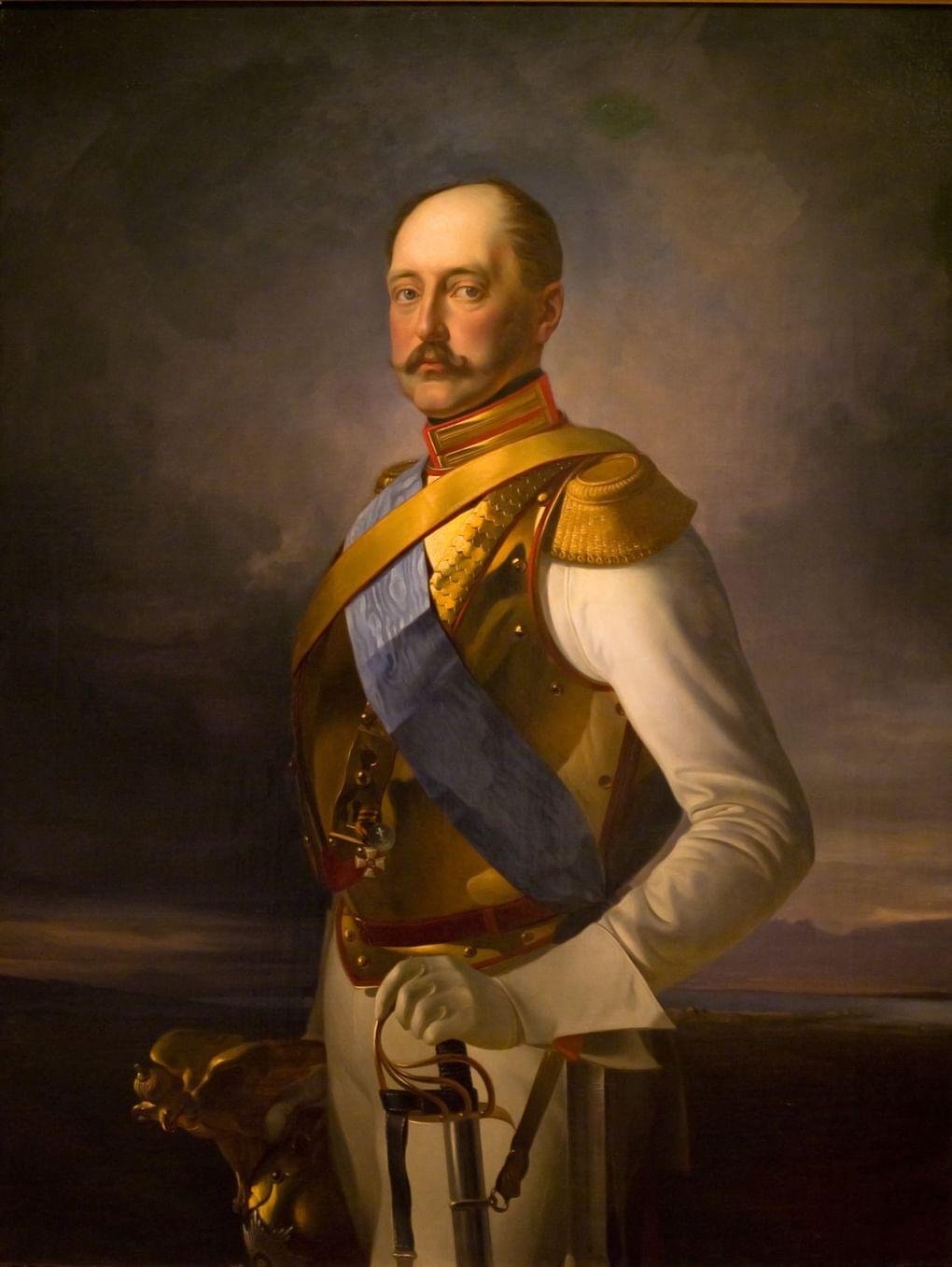 В. Сверчков. Портрет Николая I. 1856