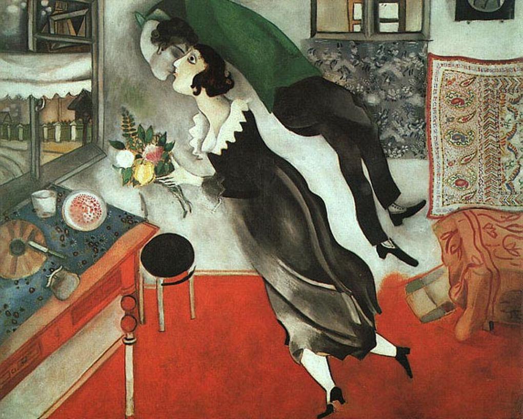 Марк Шагал. «День рождения». 1915