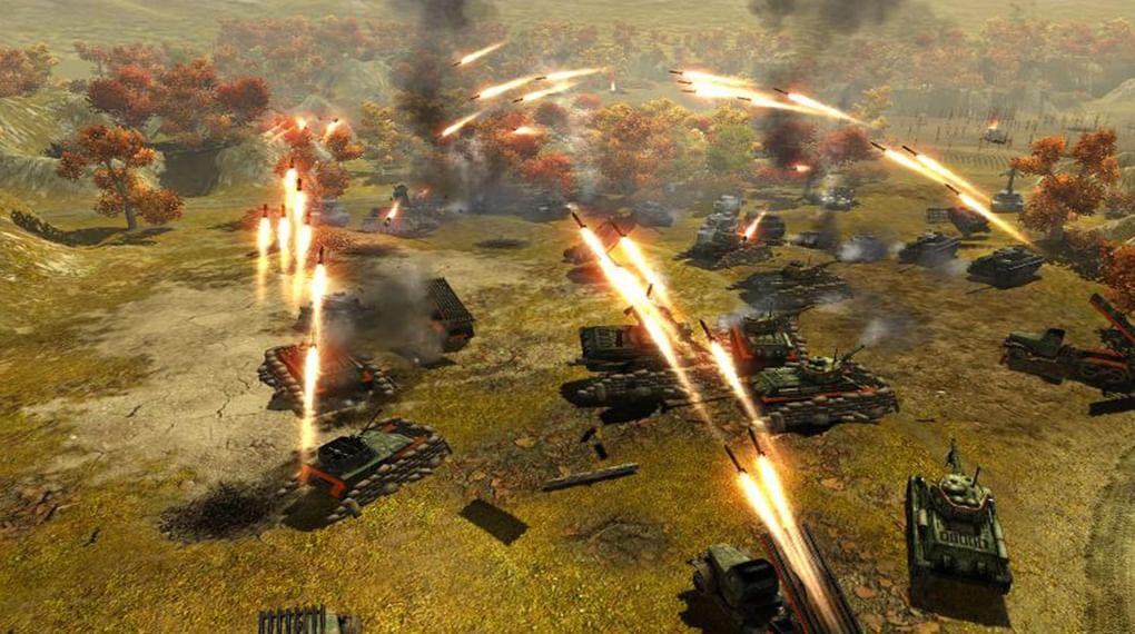 Залп «катюши» в компьютерной игре War Front: Turning Point
