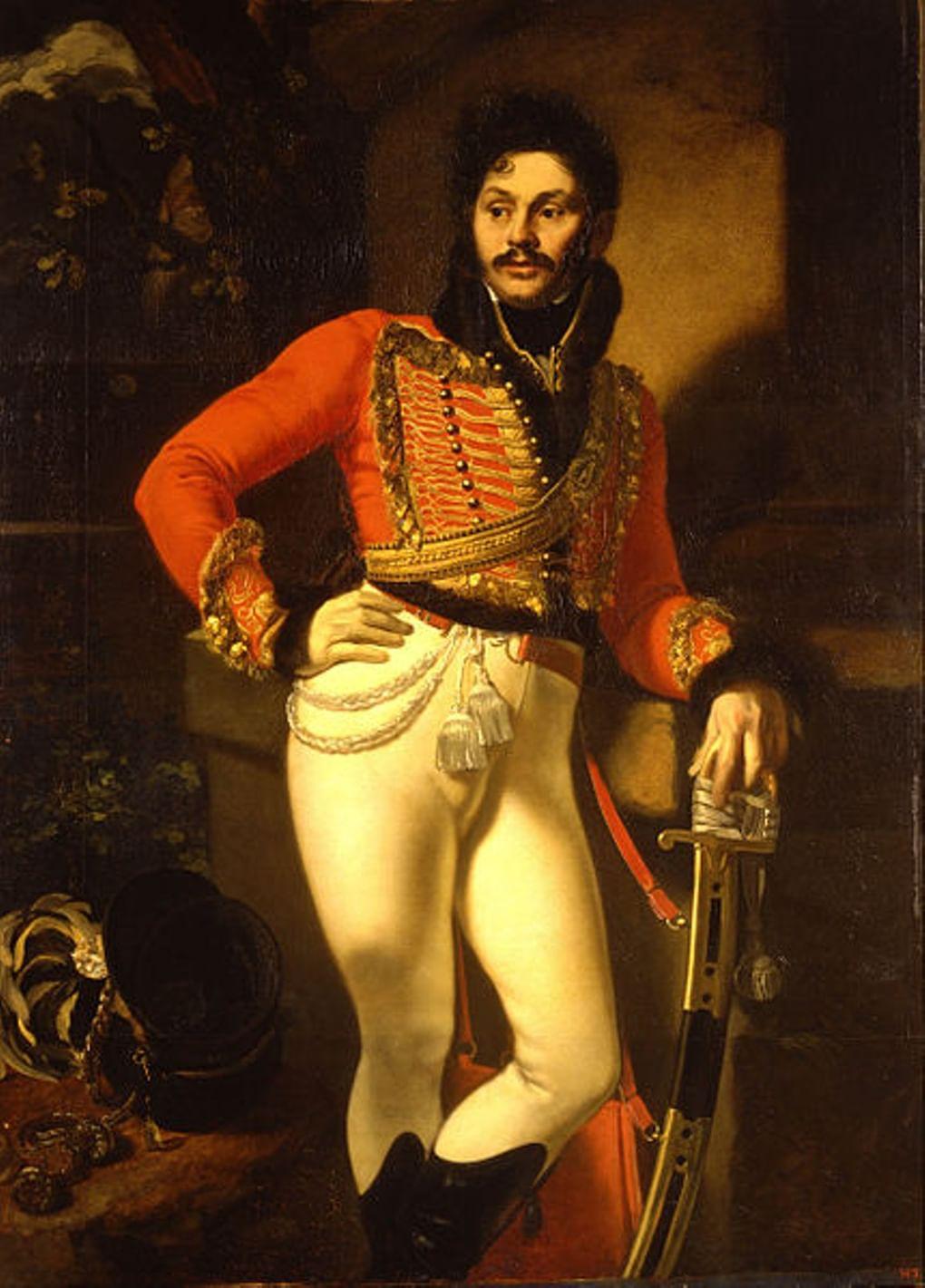 О. Кипренский. Портрет Евграфа Давыдова. 1809