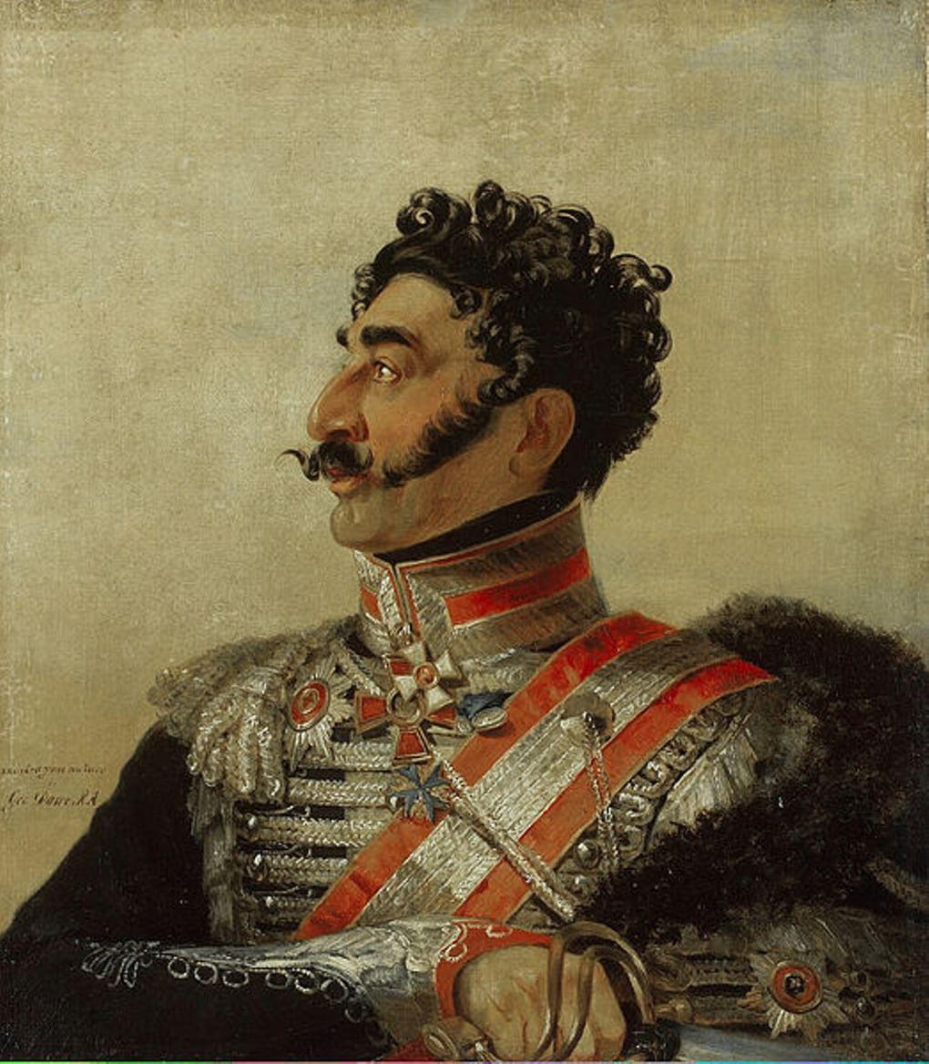 Д. Доу. Портрет В. Мадатова. 1820-е