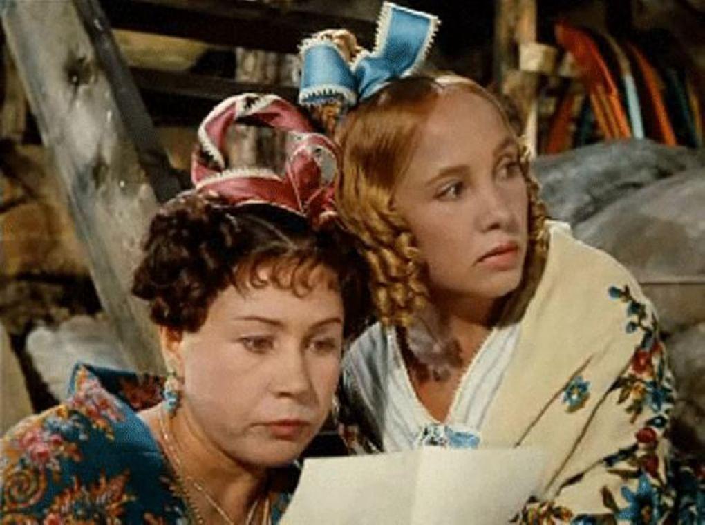Инна Макарова в роли Анфисы Пеженовой в фильме «Женитьба Бальзаминова» (1964)