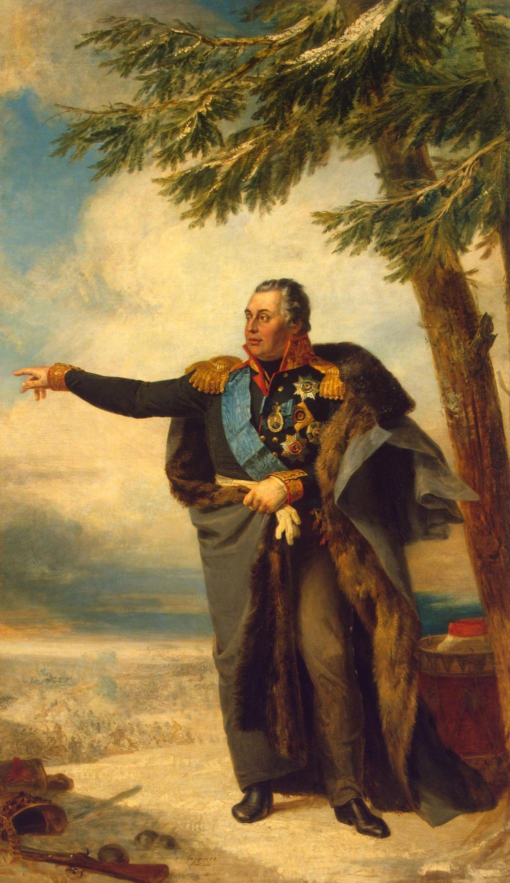  Джордж Доу. Михаил Илларионович Кутузов.1829. Государственный Эрмитаж
