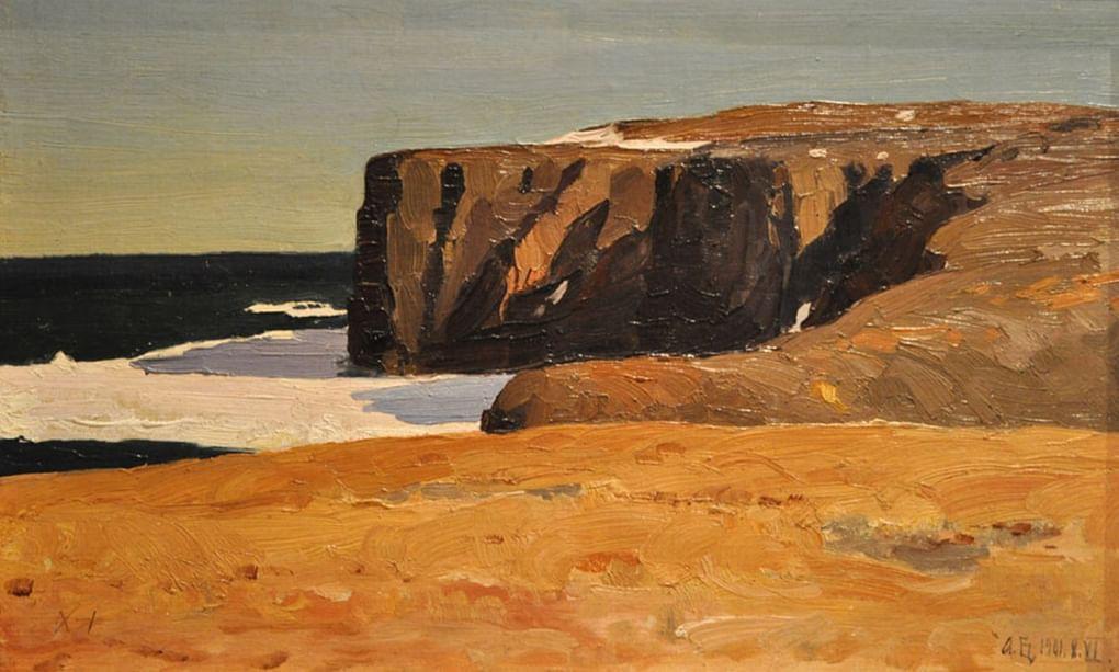 Александр Борисов. Лето на берегу Карского моря. Болванский нос. 1901