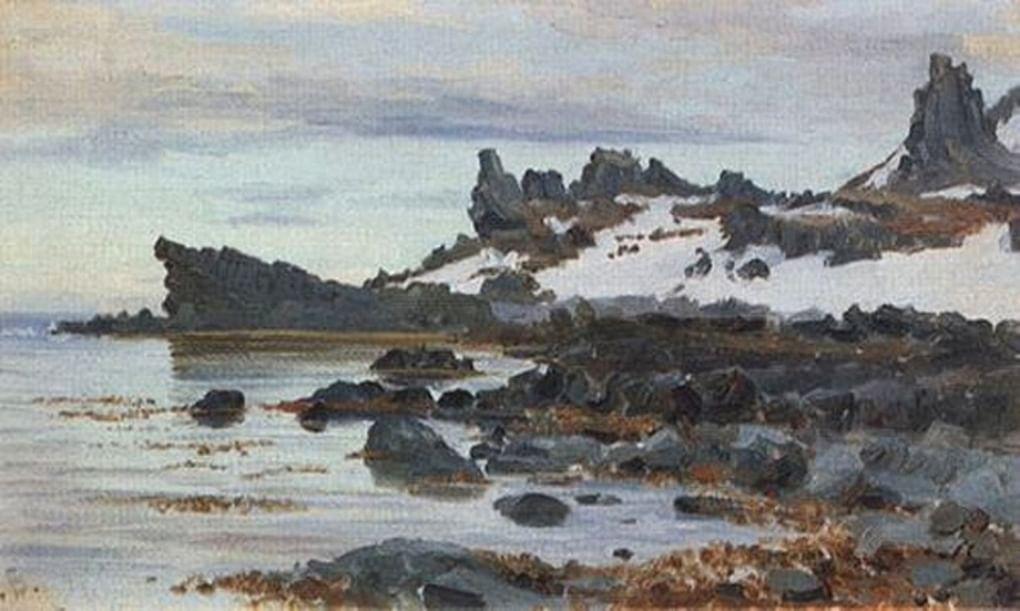 Александр Борисов. Кеккурский мыс на Мурмане. 1896