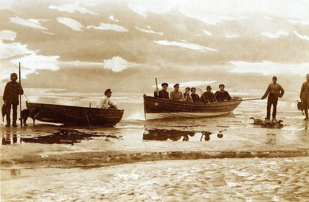 Иллюстрация из книги Н.П. Борисова «Художник вечных льдов». Фотография: arhmuseum.ru