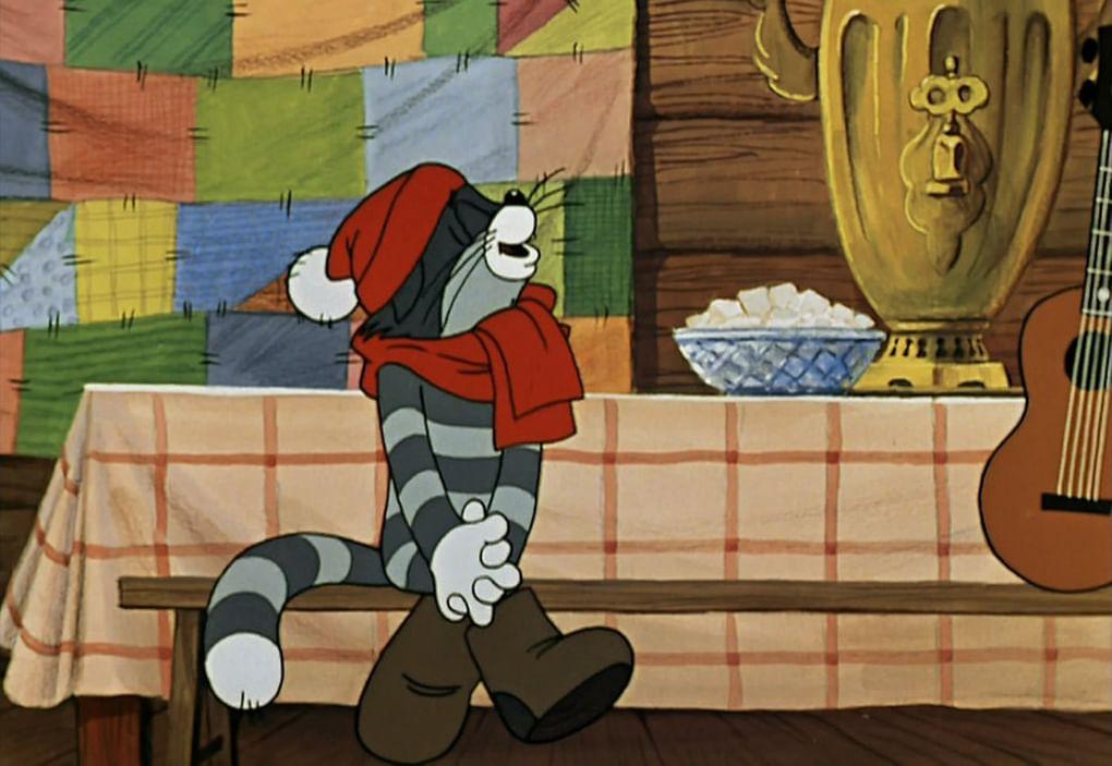 Кот Матроскин. Кадр из мультфильма «Трое из Простоквашино» (1978)