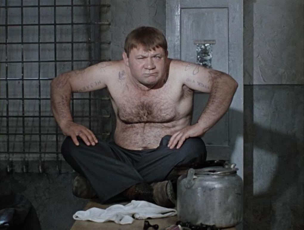 Евгений Леонов в роли «Доцента» в фильме «Джентльмены удачи» (1971)