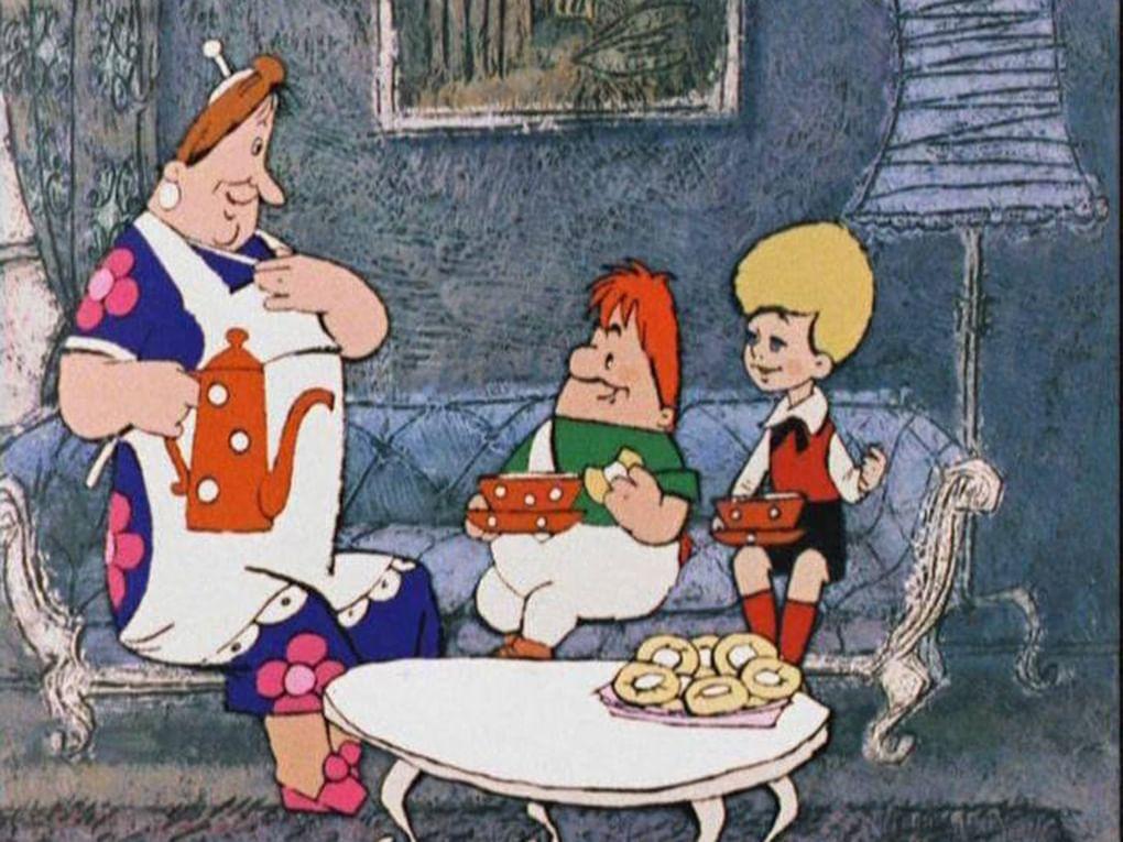 Кадр из мультфильма «Малыш и Карлсон» (1968)