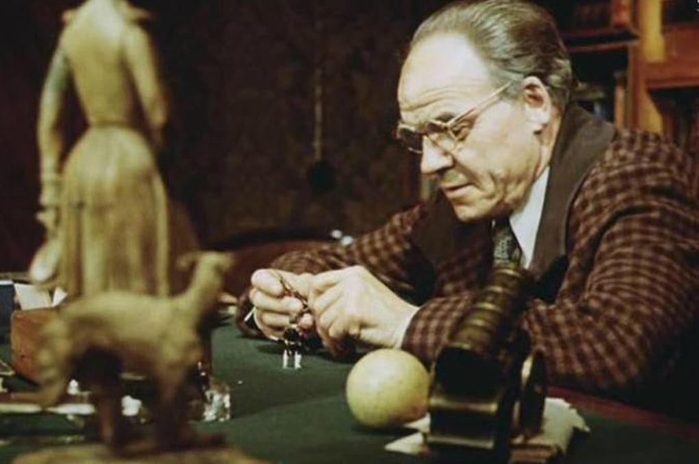 Михаил Глузский в роли академика Сретенского в фильме «Монолог» (1972)