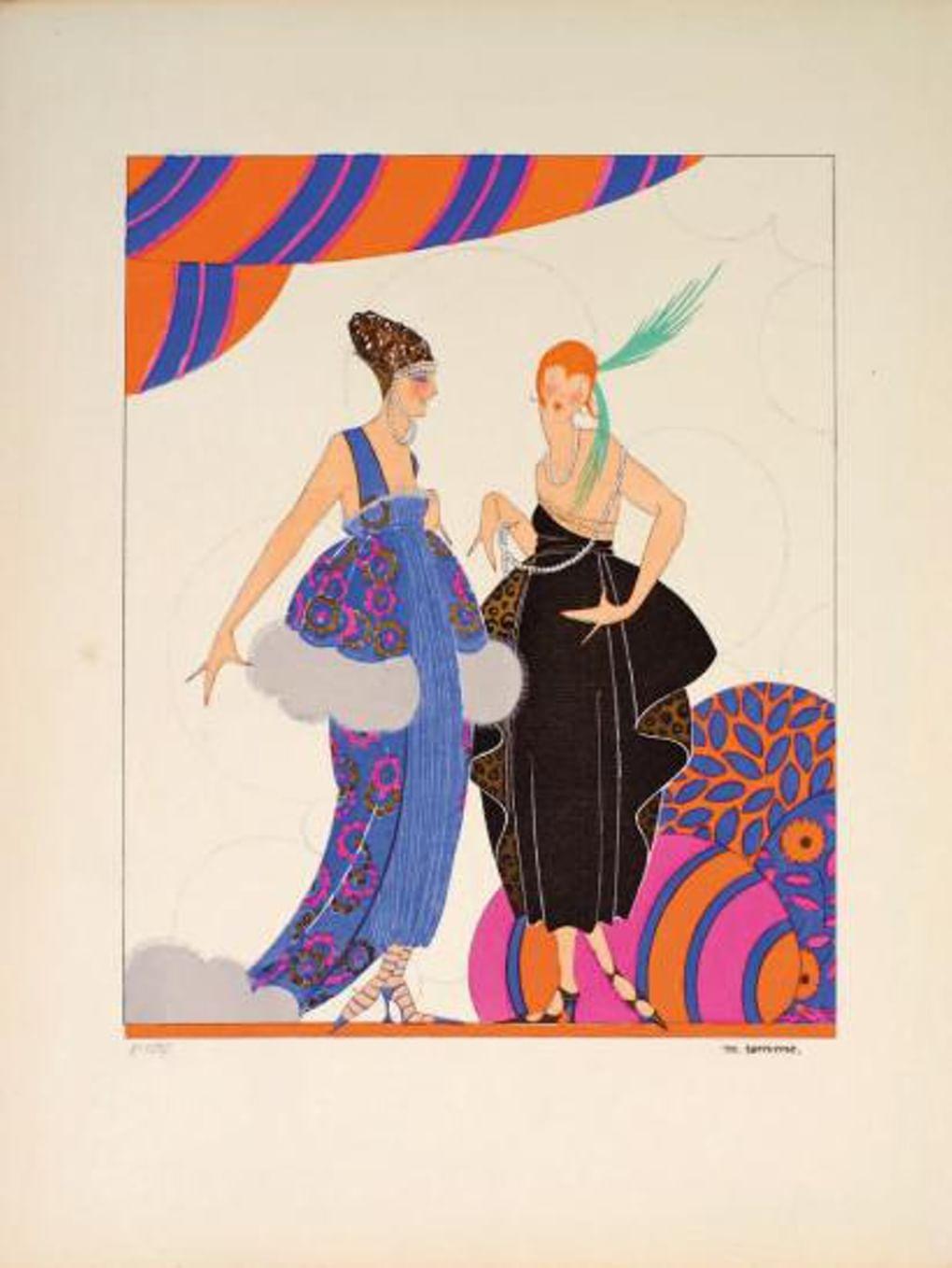 Лист из альбома Feuillets d'Art. 1919