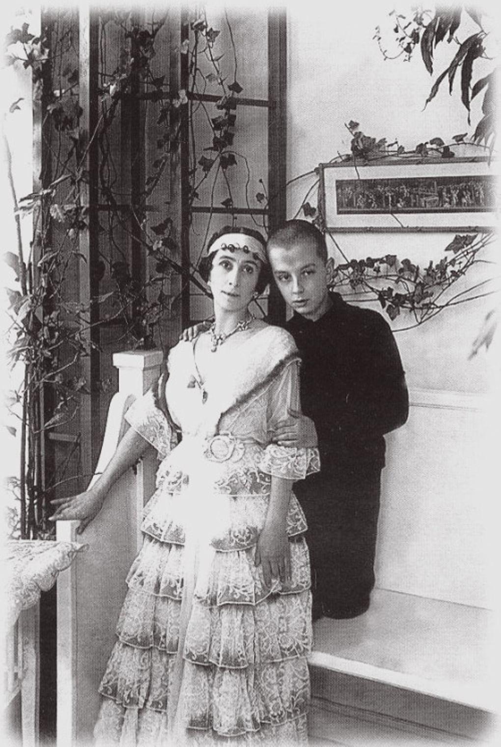  Матильда Кшесинская с сыном. Фотография: media.tumblr.com