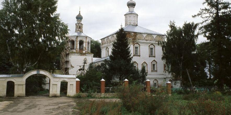 Основное изображение обзора объекта "Никольский женский монастырь в Веневском районе Тульской области (Венев монастырь)"