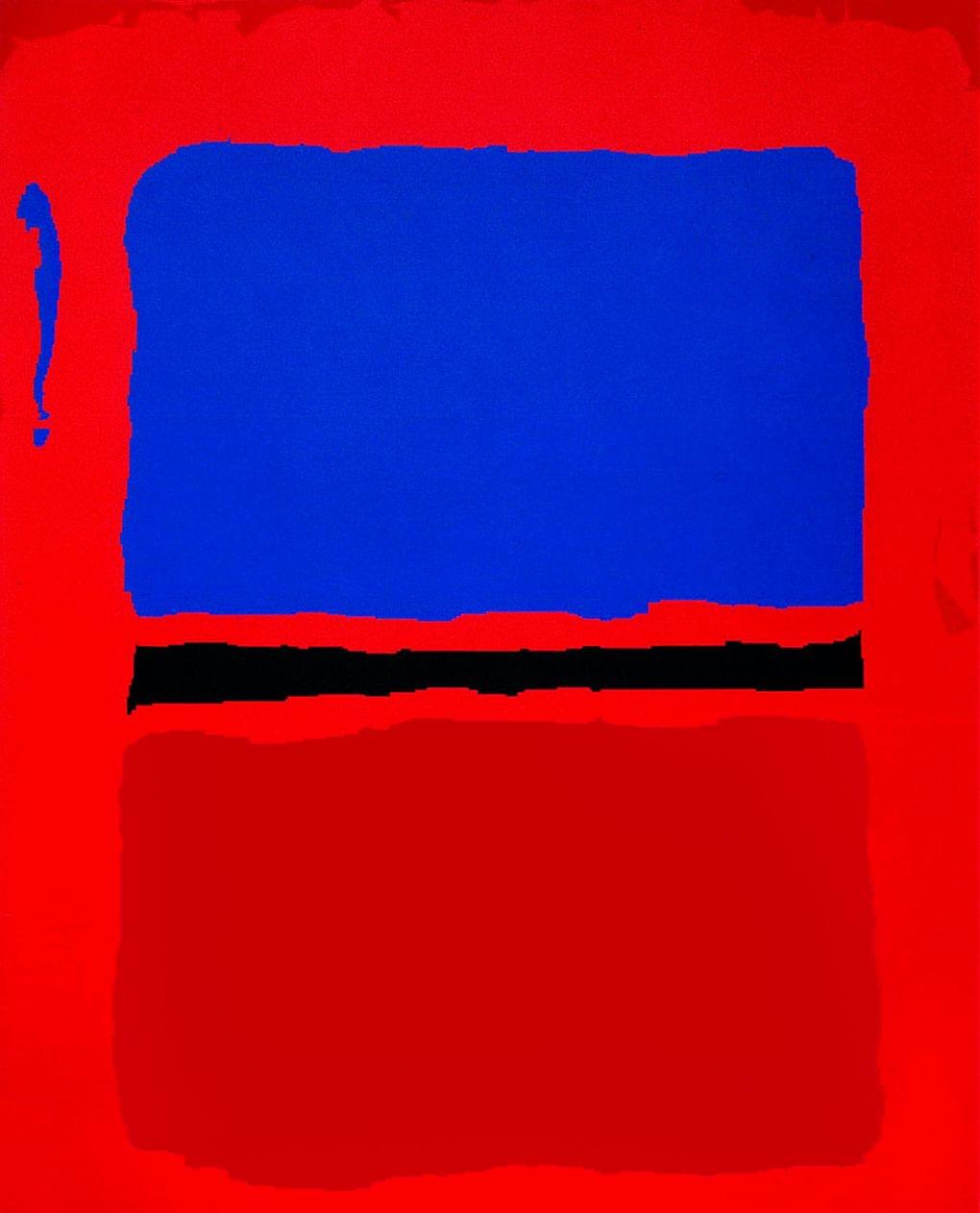 Digital Action Painting. 1999. Акрил, холст. 270 x 230 x 8 см. Государственный Русский музей, Санкт-Петербург
