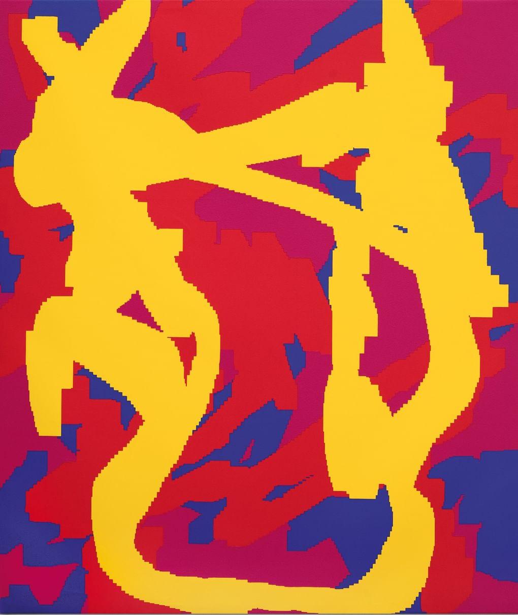 Digital Homage to Rothko. 1999. Акрил, холст. 300 x 230 x 8 см. Государственный Русский музей, Санкт-Петербург
