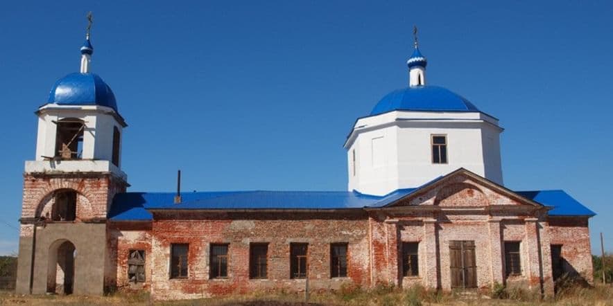 Основное изображение обзора объекта "Храм Успения Пресвятой Богородицы в Новинках Волжского района Самарской обл."