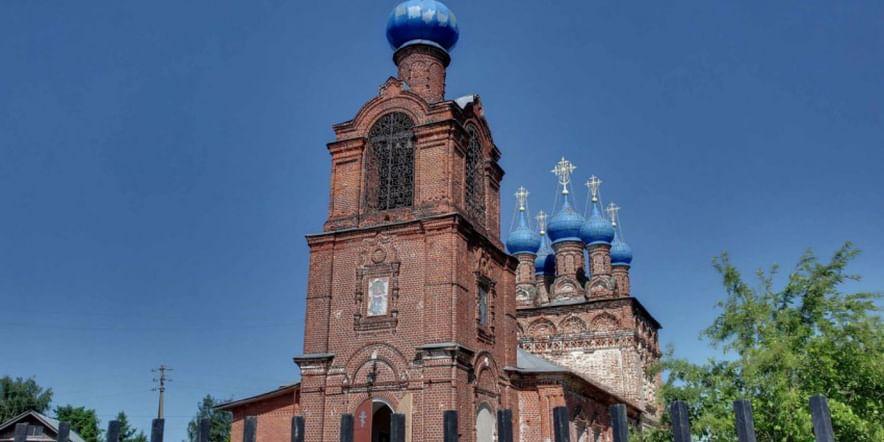 Основное изображение обзора объекта "Храм Покрова Пресвятой Богородицы в Храпово Рязанской области (Покровский храм; Богородицкий храм)"