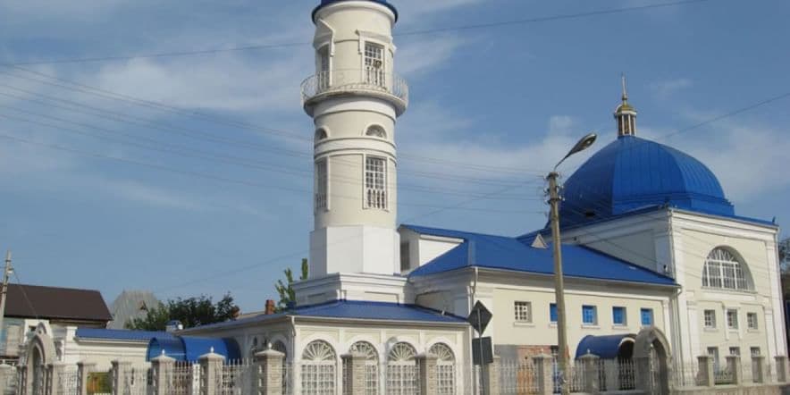 Основное изображение обзора объекта "Белая мечеть в Астрахани"