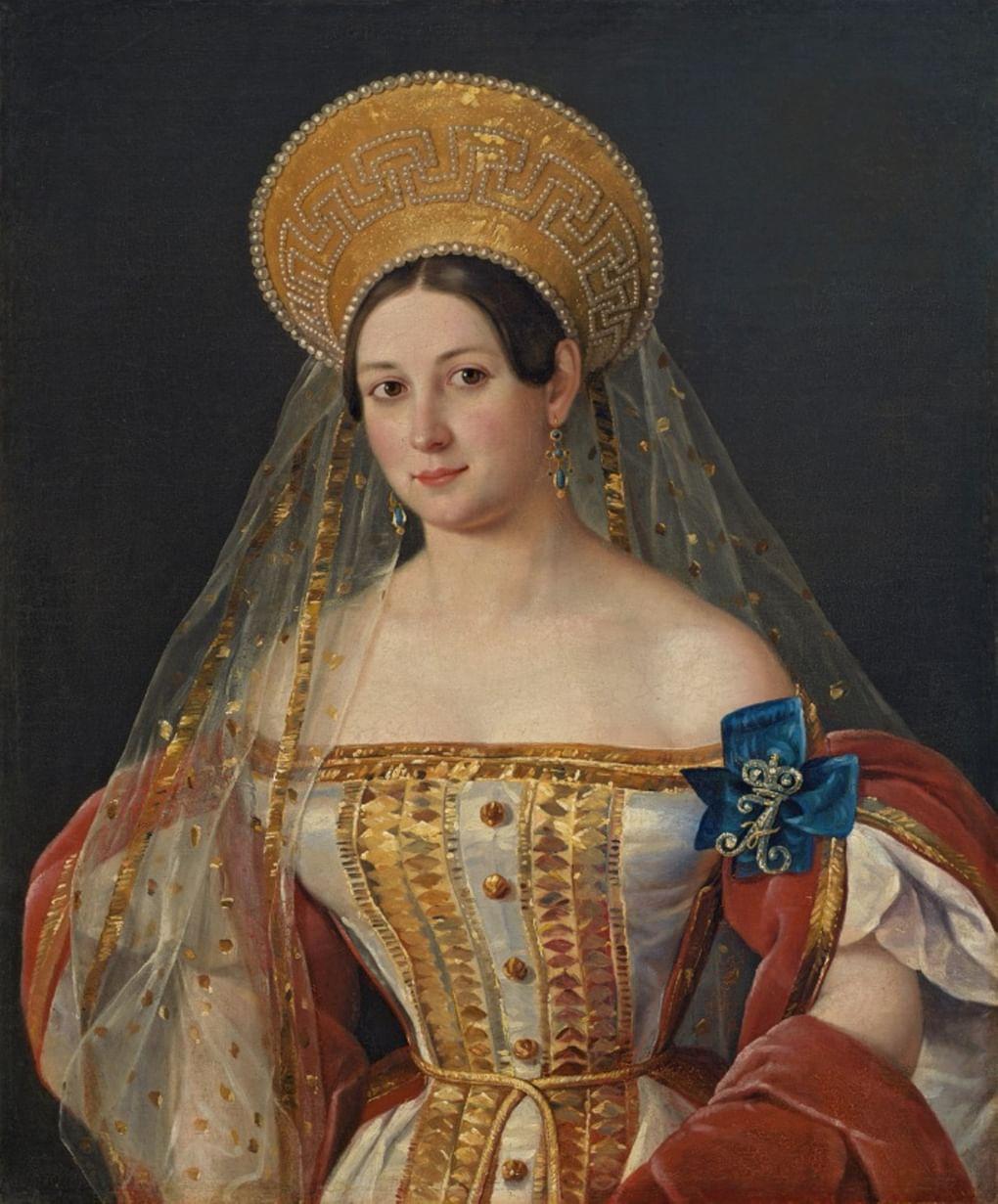 Пимен Орлов. Портрет С.В. Орловой-Денисовой. 1835. ГЭ