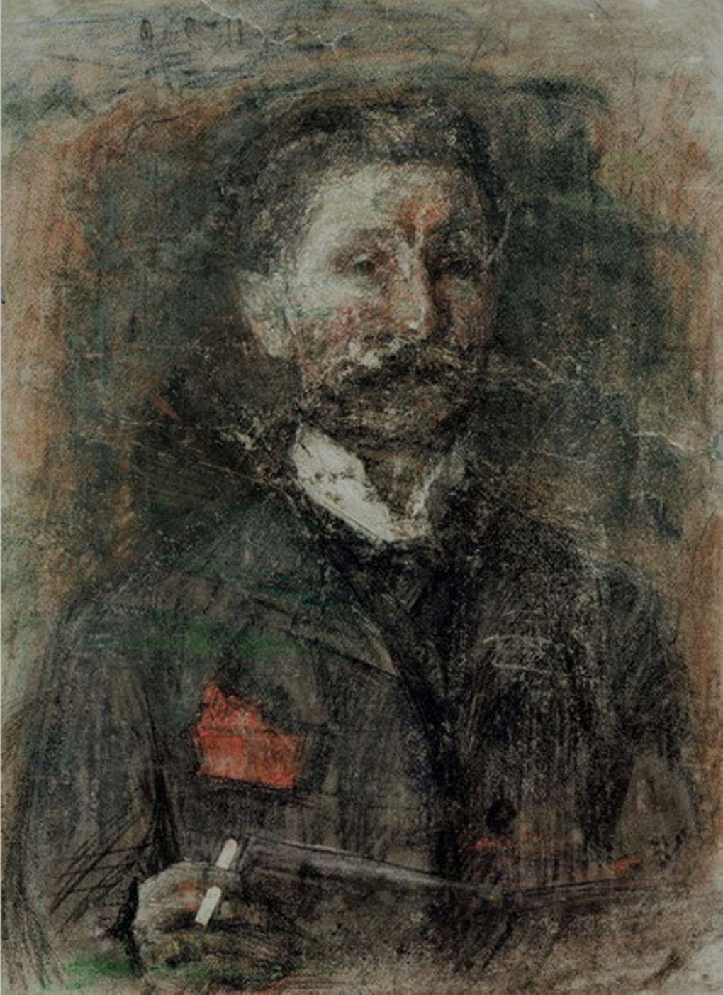 Михаил Врубель. Автопортрет. 1905-1906. ГТГ