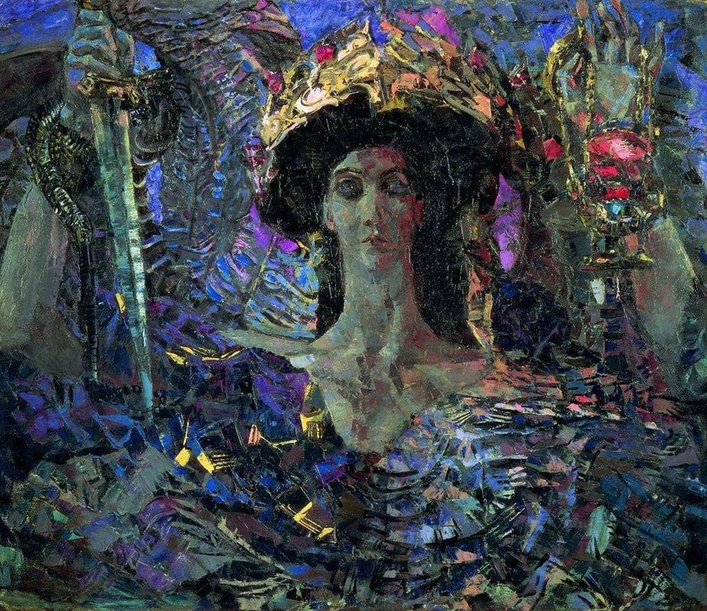 Михаил Врубель. Шестикрылый серафим. 1904. ГРМ
