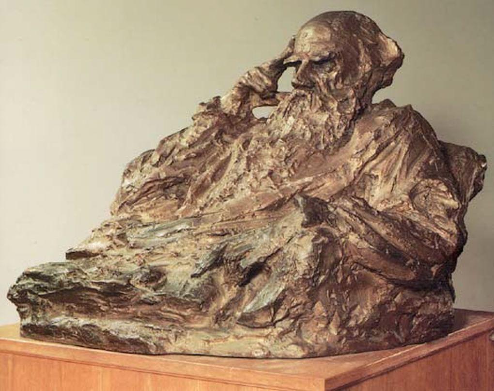 Анна Голубкина. Л.Н. Толстой. 1927