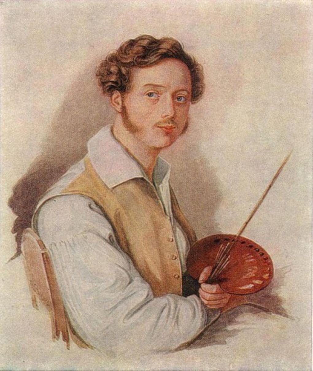 Яков Андреевич. Автопортрет. 2-я пол. XIX в.