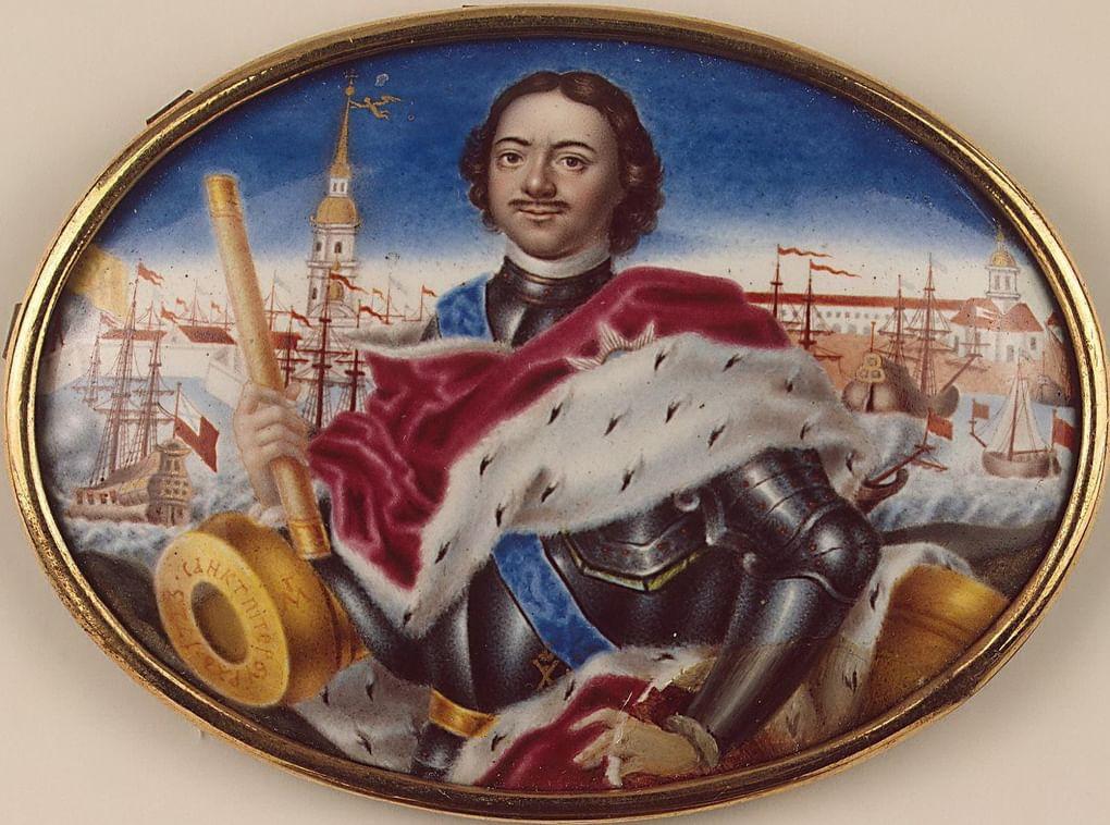 Григорий Мусикийский. Портрет Петра I. 1723. ГЭ