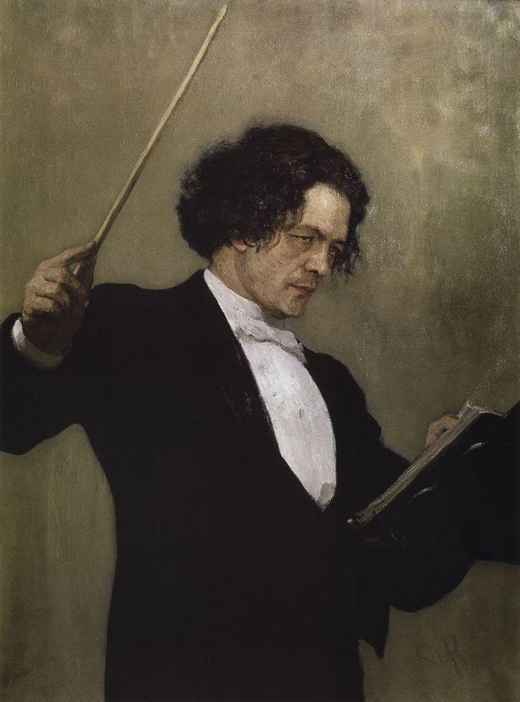 Илья Репин. Портрет А.Г. Рубинштейна. 1887. ГРМ