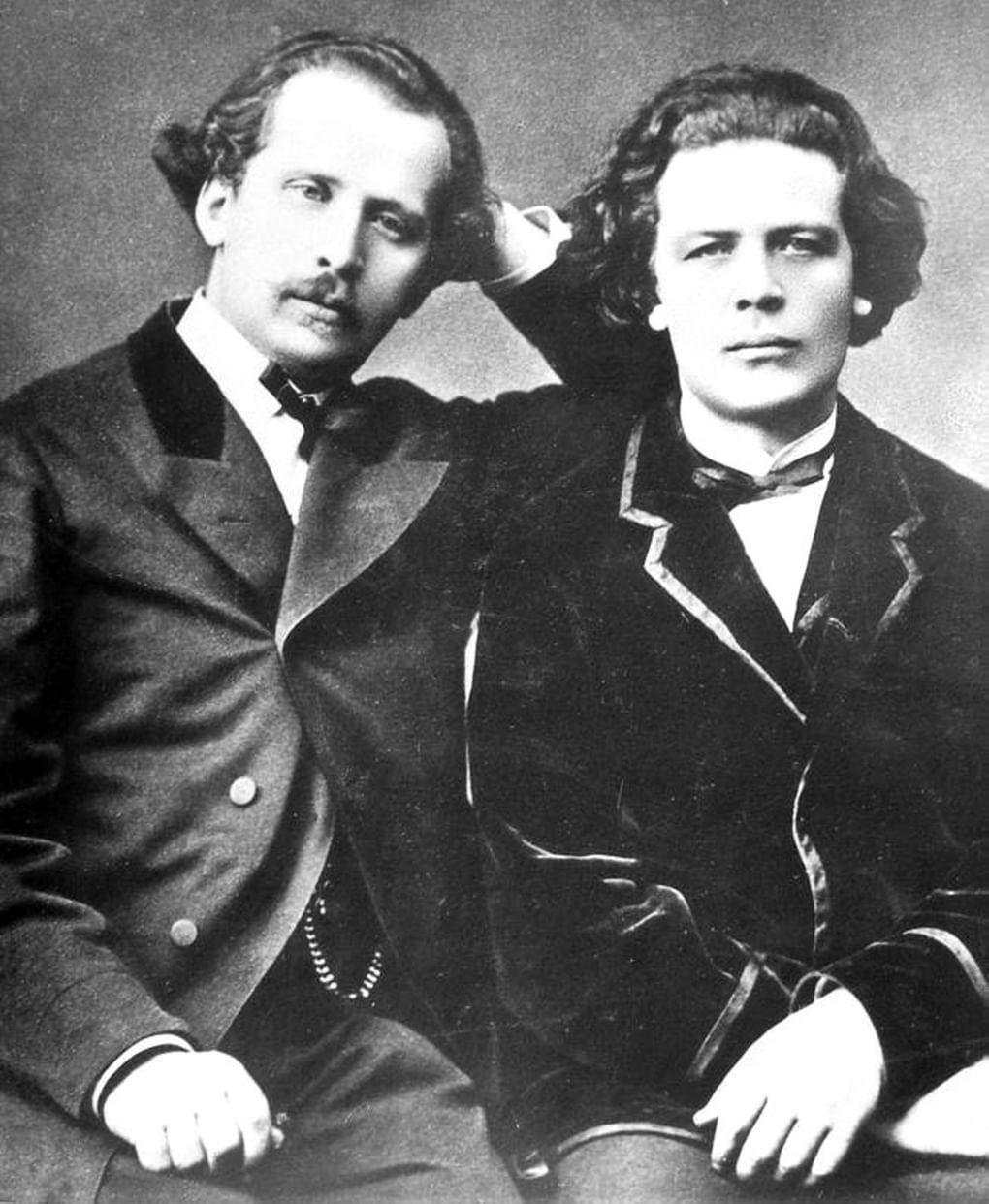 Слева: Николай Григорьевич Рубинштейн (1835-1881), русский пианист, дирижёр, педагог. Справа: Антон Григорьевич Рубинштейн (1829-1894), русский пианист, композитор, дирижёр, педагог. Фотография: music-fantasy.ru