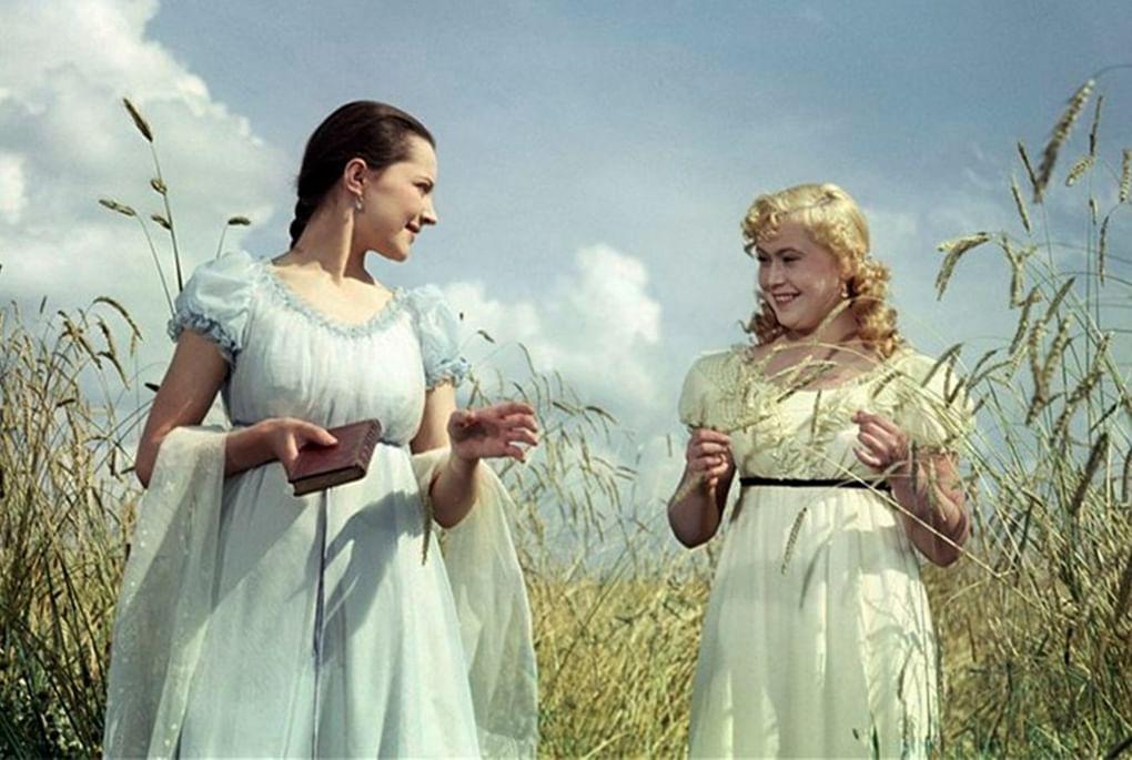 Кадр из фильма-оперы Романа Тихомирова «Евгений Онегин» (1958)