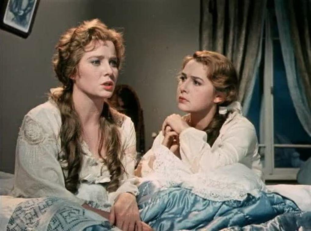 Кадр из художественного фильма Григория Рошаля  «Хождение по мукам» (1957) 