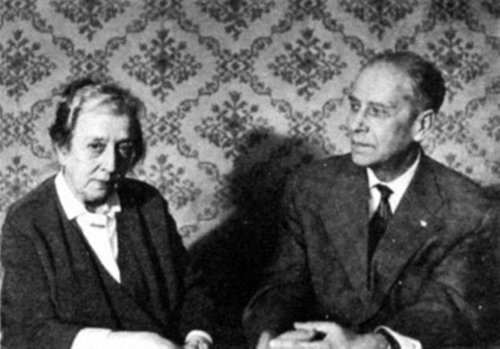 В.П. Адриановой-Перетц и Д.С. Лихачев. 1967 год. Фотография: likhachev.lfond.spb.ru
