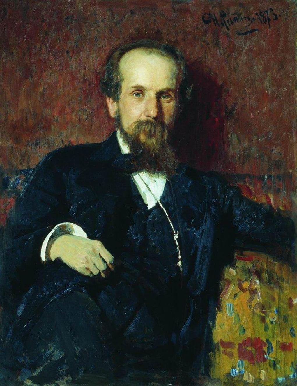 Илья Репин. Портрет художника Павла Чистякова. 1878. Государственная Третьяковская галерея