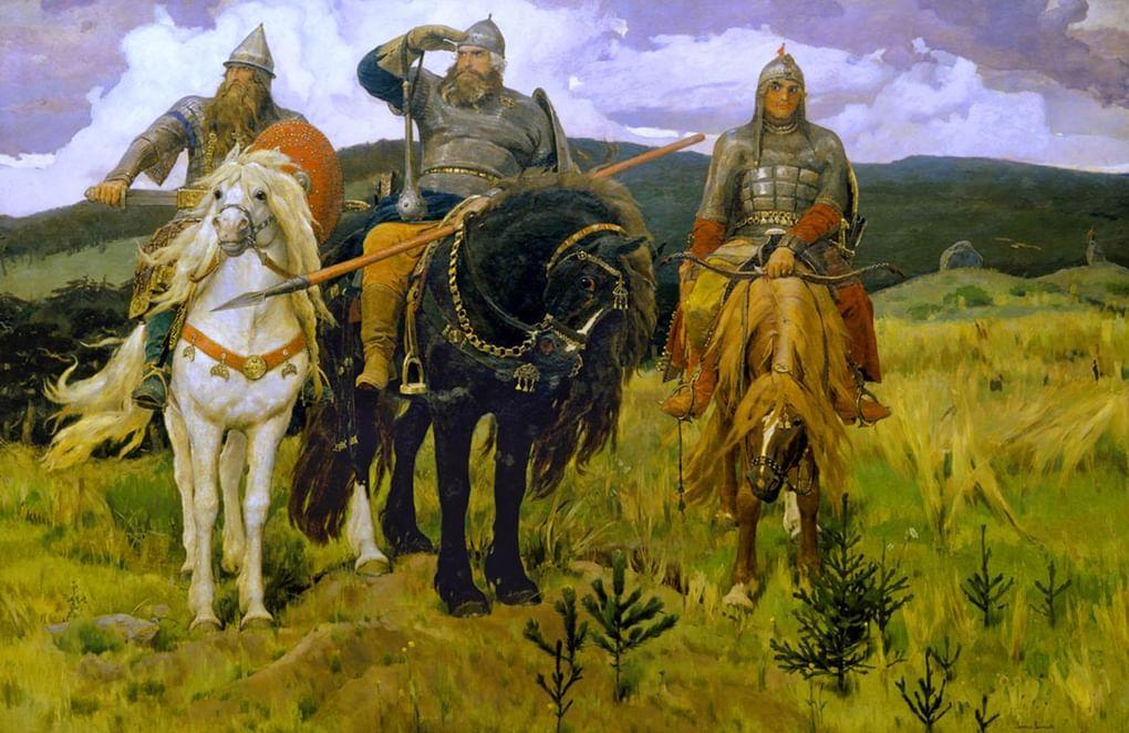 Виктор Васнецов. Богатыри. 1881-1898. Государственная Третьяковская галерея