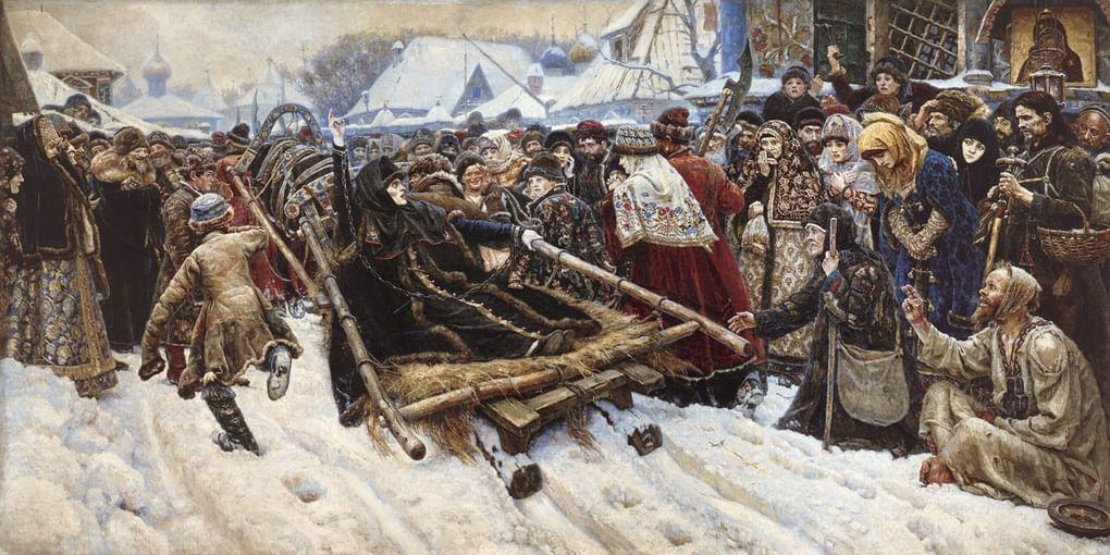 Василий Суриков. Боярыня Морозова. 1884-1887. Государственная Третьяковская галерея