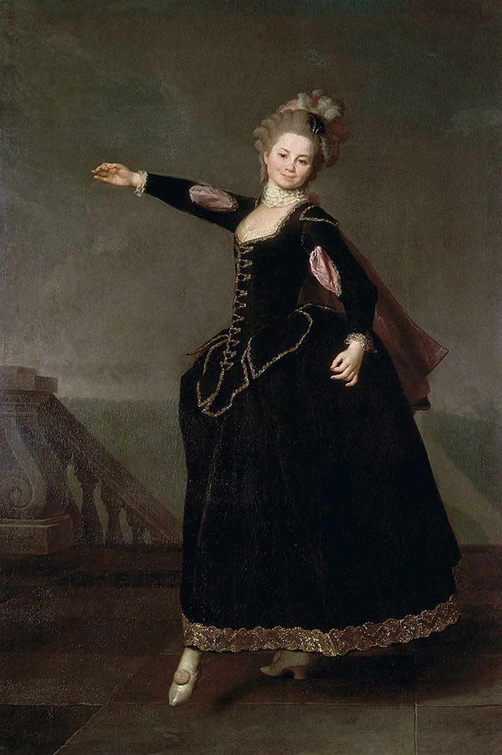 Дмитрий Левицкий. Портрет Натальи Борщовой. 1776. ГРМ