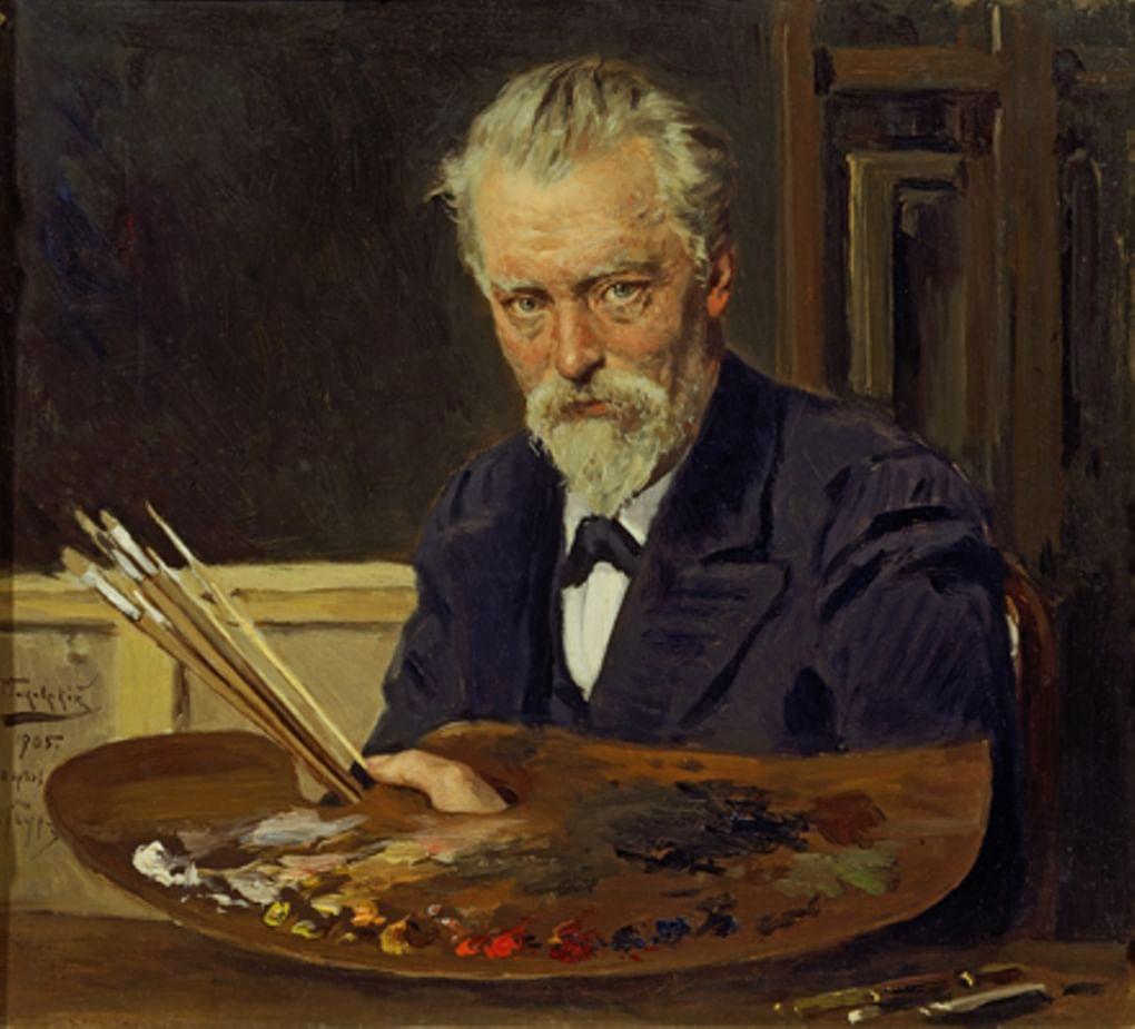 Владимир Маковский. Автопортрет. 1905. ГТГ