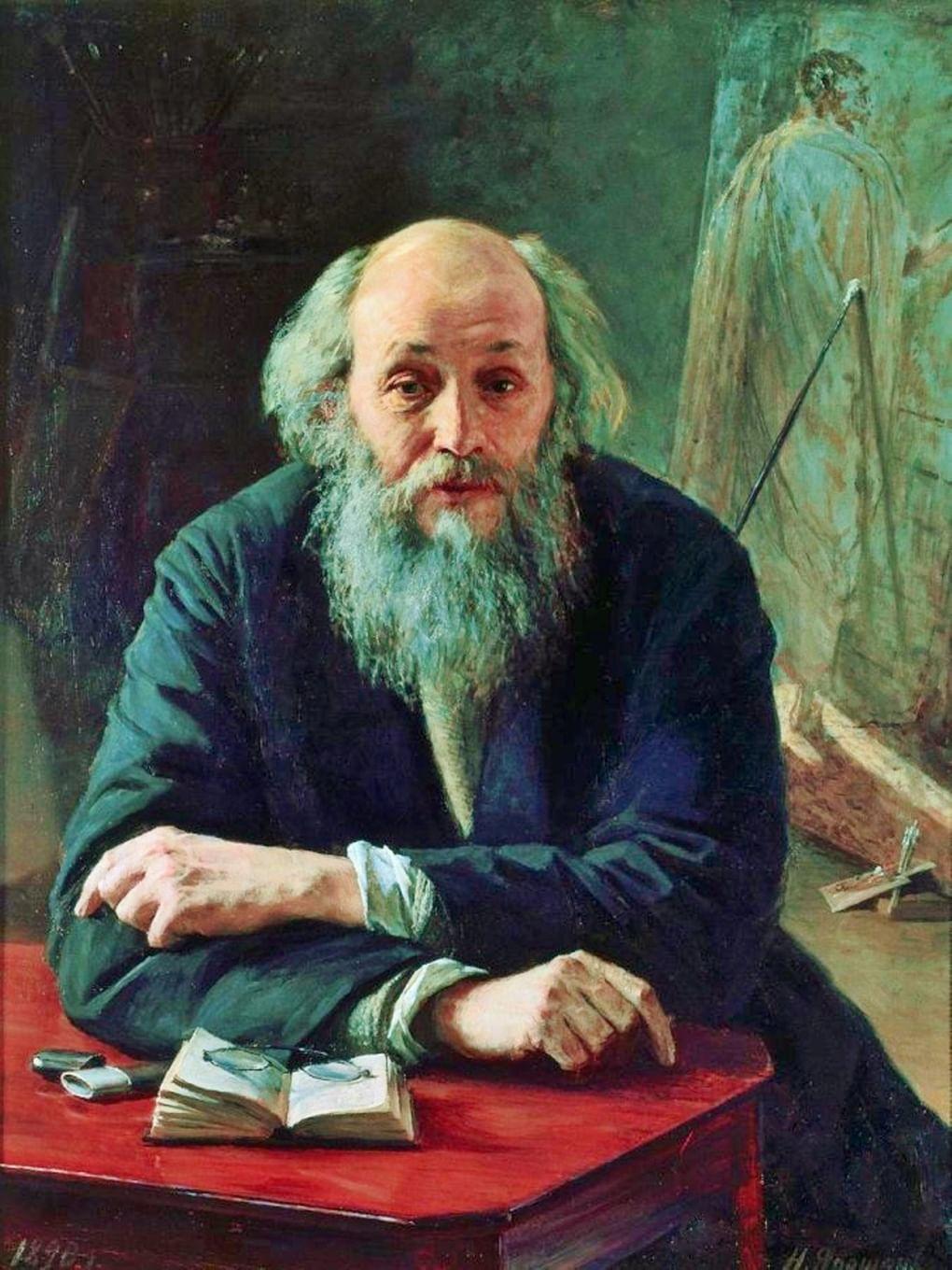 Николай Ярошенко. Портрет Н.Н. Ге. 1890. ГРМ