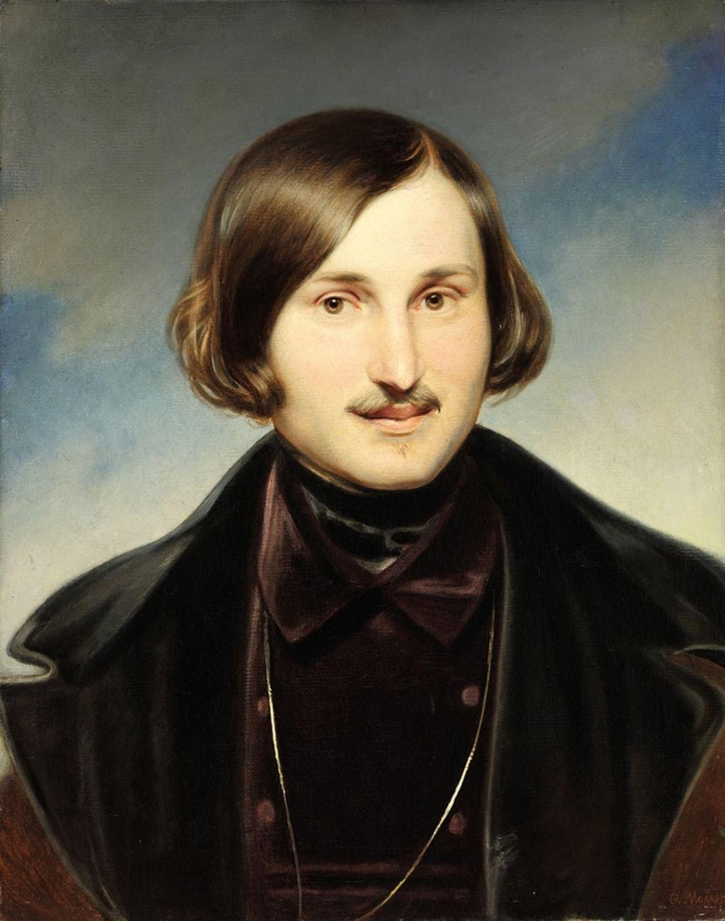 Федор Моллер. Портрет Н.В. Гоголя. 1841. ГТГ