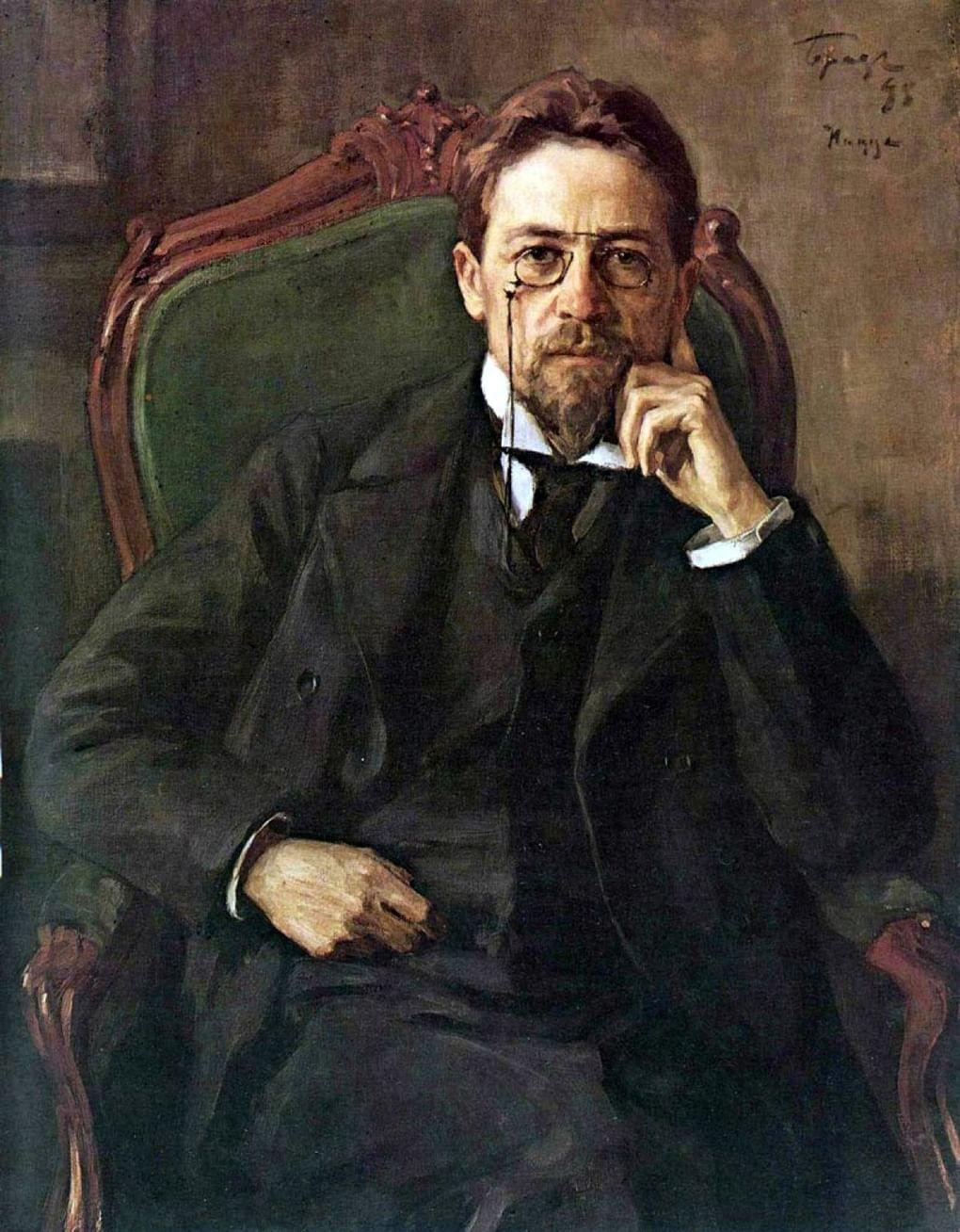 Осип Браз. Портрет А.П. Чехова. 1898. ГТГ
