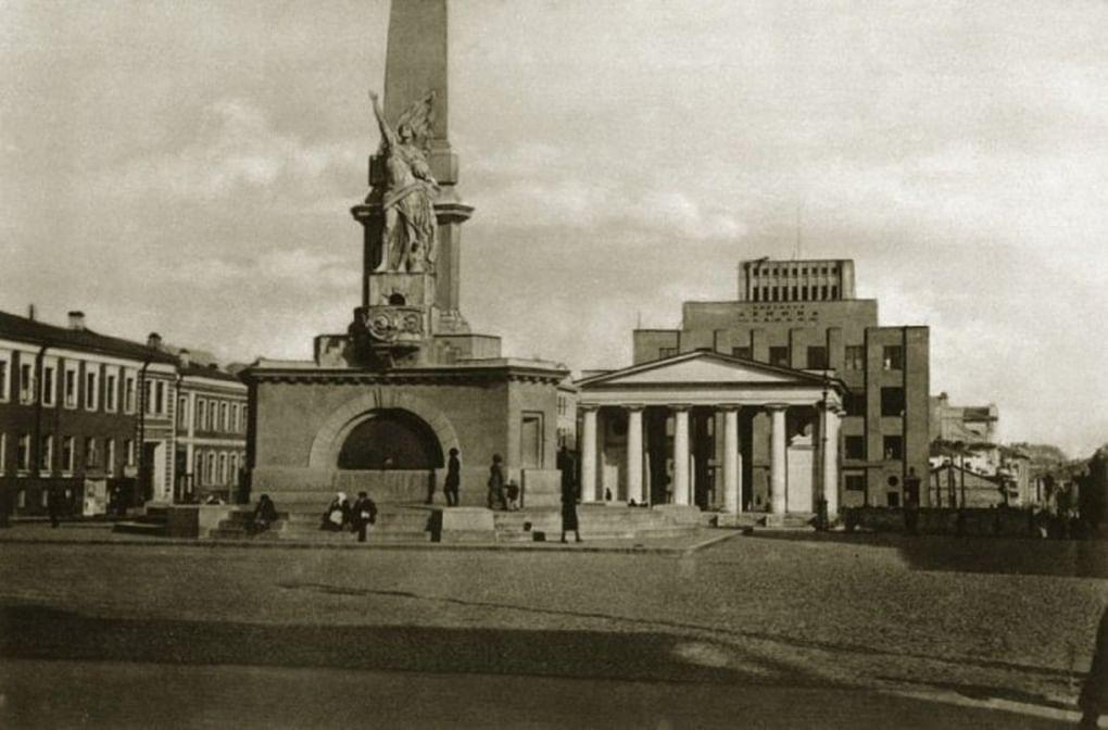 Тверская площадь в 20-е годы XX века. Фотография: kulturologia.ru